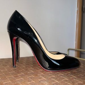 Black Patent Leather Louboutins